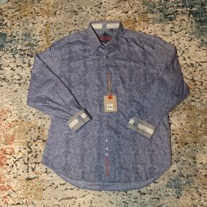NWT Robert Graham English Button Down Size XXL